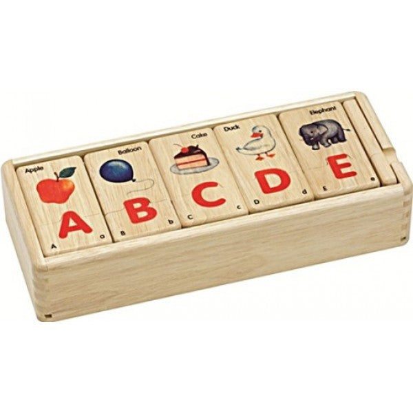 Jigsaw Alphabet Puzzle - Earth Toys - 1