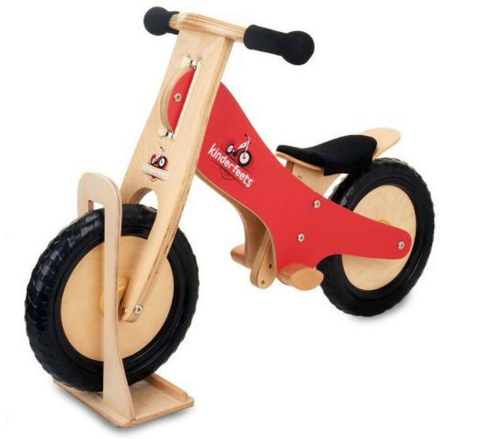 Kinderfeet Wooden Balance Bike - Earth Toys - 1