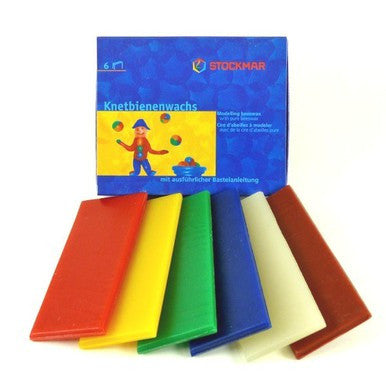 Stockmar Modelling Beeswax Pack Assorted Colours - Earth Toys - 1