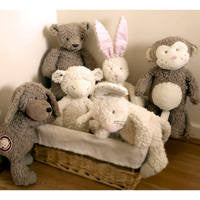 Charlie Bears Organic Cotton Collection are toys just to be loved!