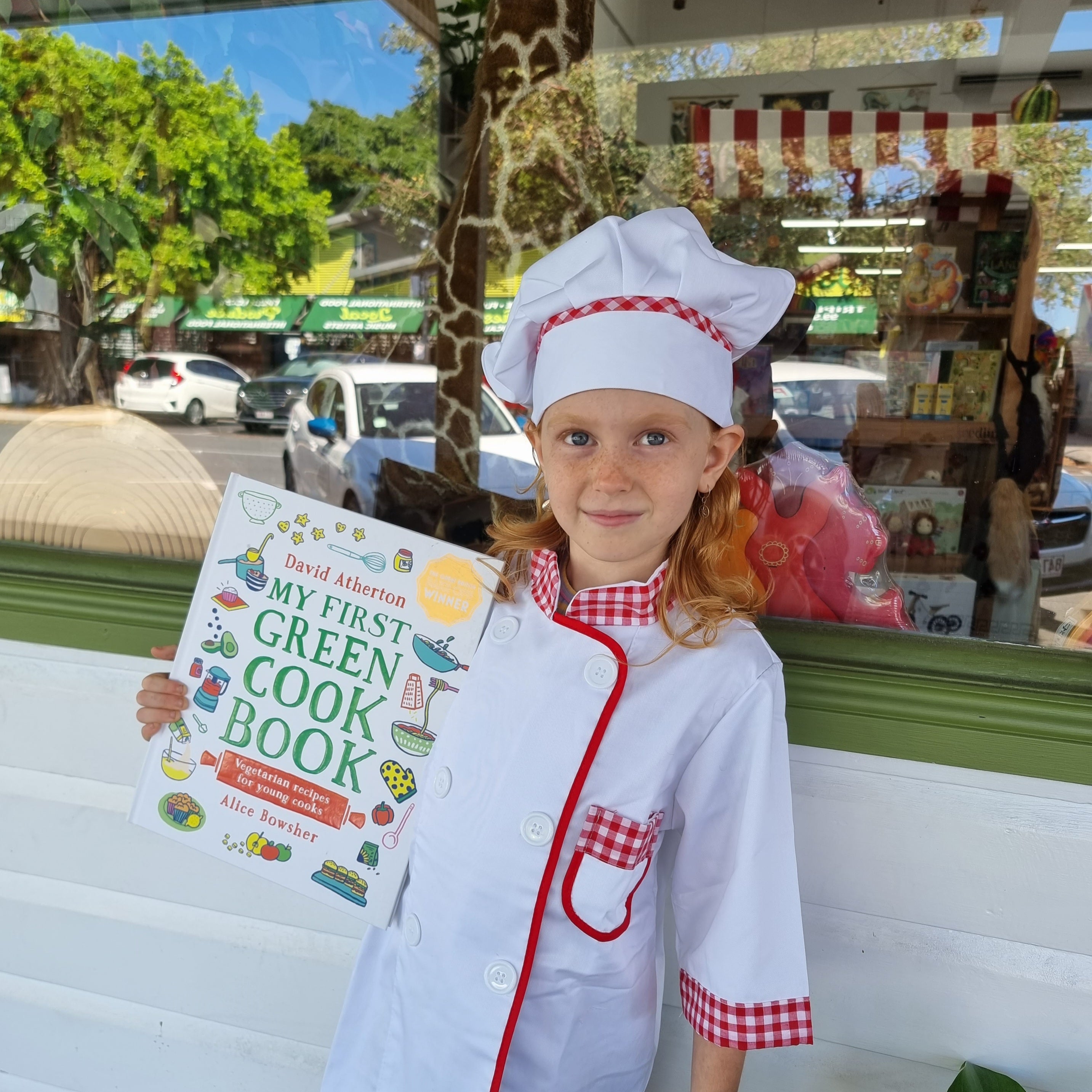 Kids shop chef outfit