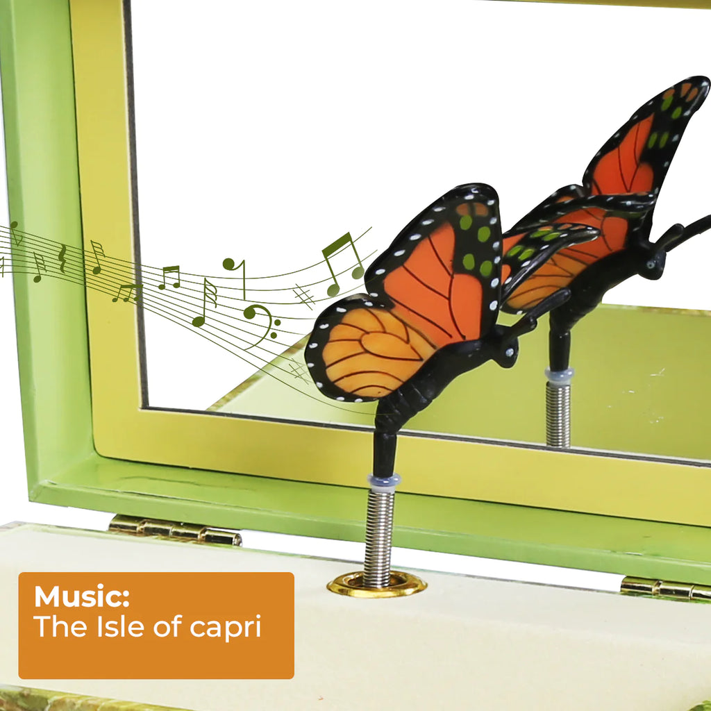 Butterfly Monarchs Music Box - Enchantmints - Earth Toys