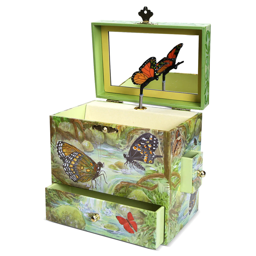 Butterfly Monarchs Music Box - Enchantmints - Earth Toys