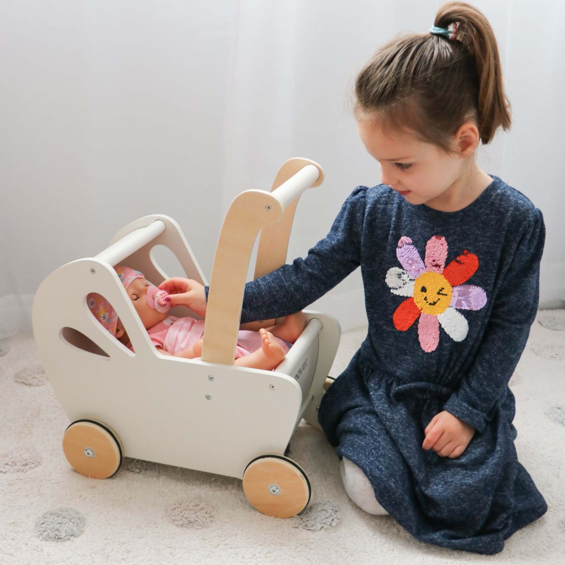 Moover wooden best sale pram