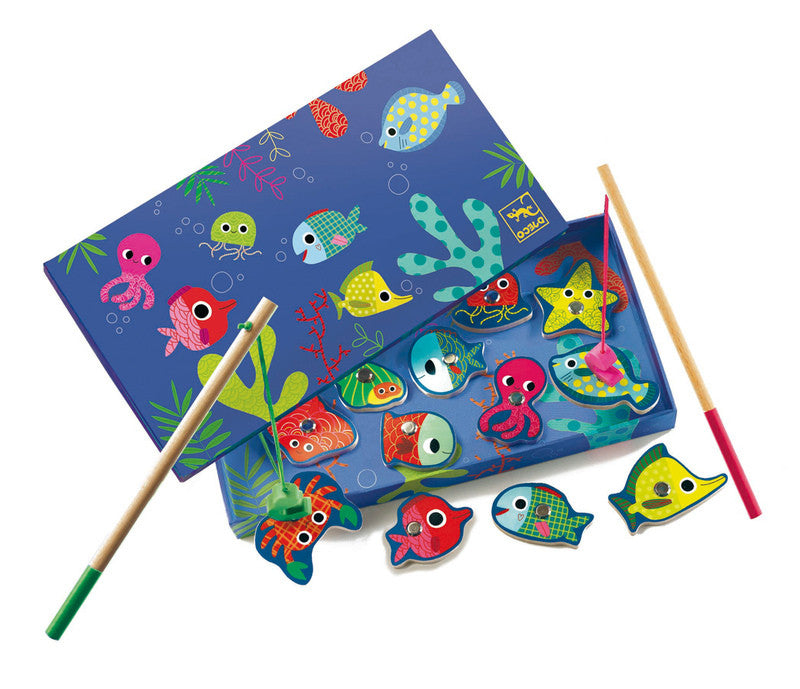Magnetic Coloured Fishing - Earth Toys