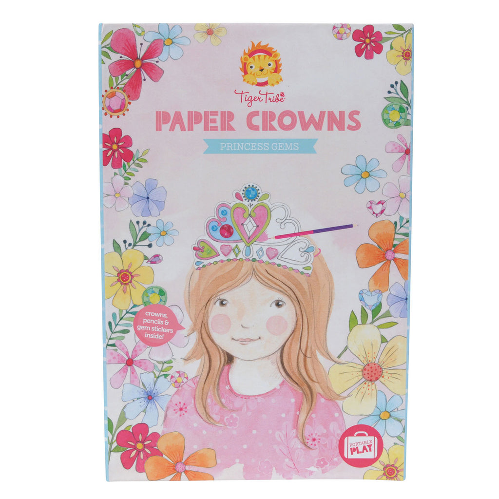 Paper Crowns - Princess Gems - Earth Toys - 1
