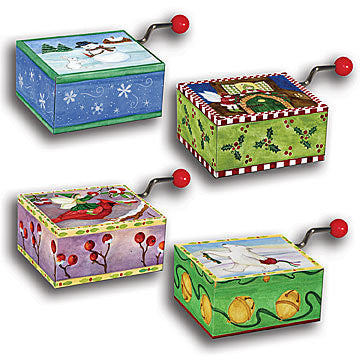Mini Music Boxes Christmas - Earth Toys