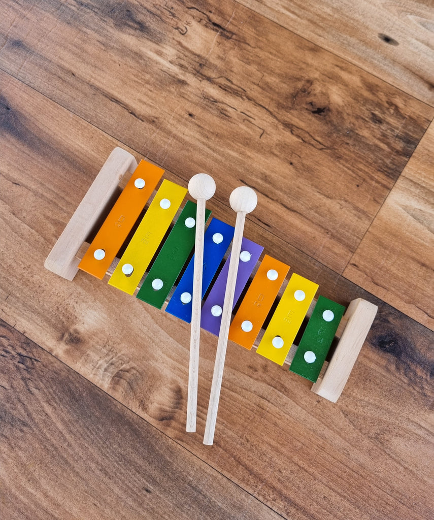 Xylophone - 8 Notes Kinderkram Glockenspiel - Earth Toys