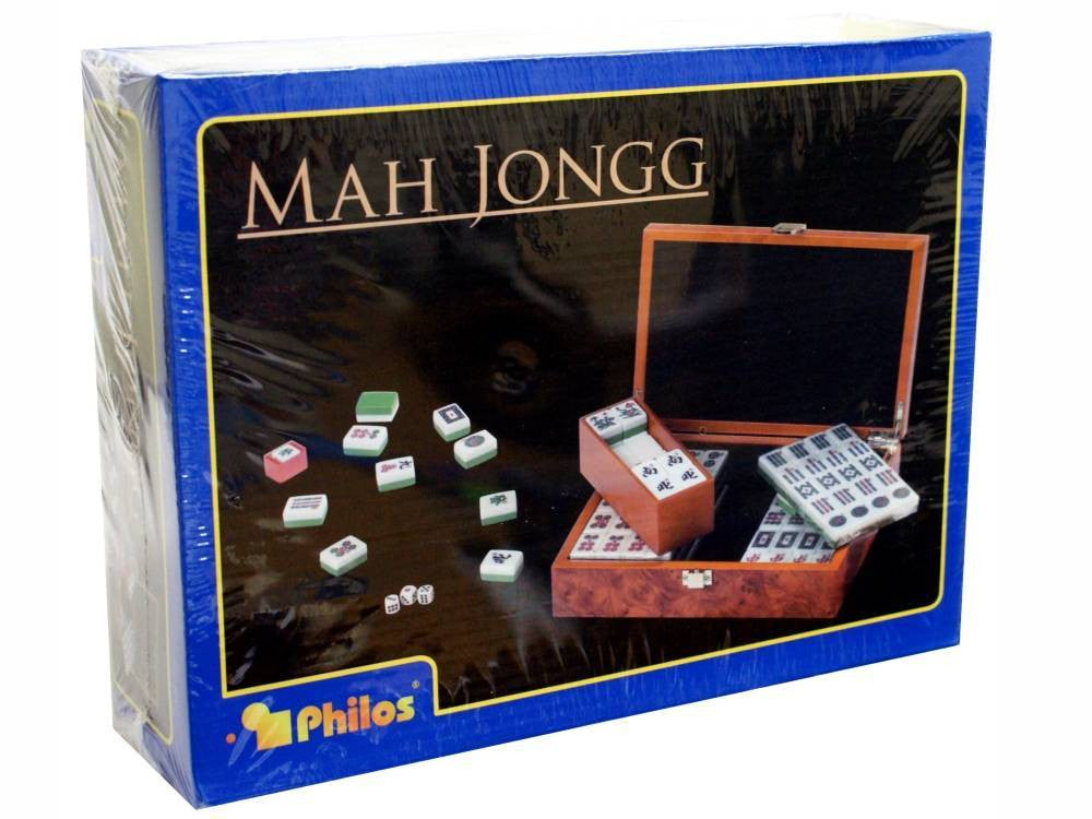 Mah Jongg in Wooden Case - Earth Toys