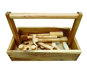Natural Timber Tool Set - Earth Toys