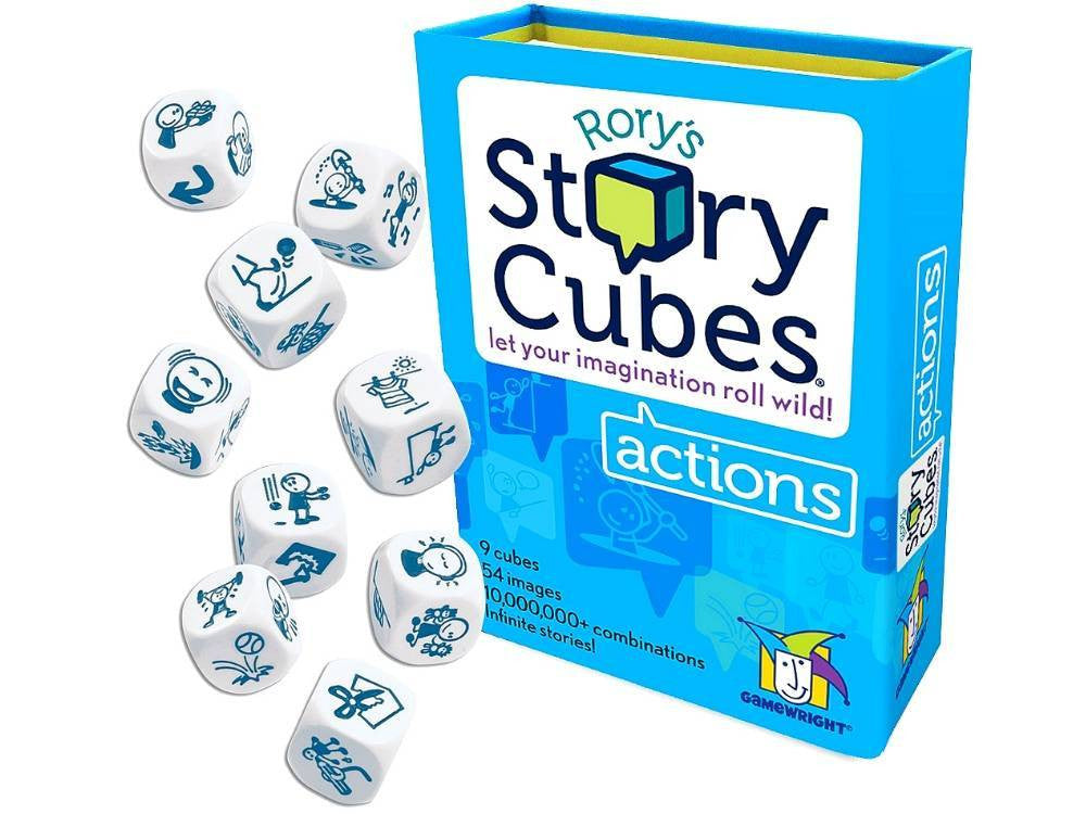 Rorys Story Telling Cubes - Actions - Earth Toys