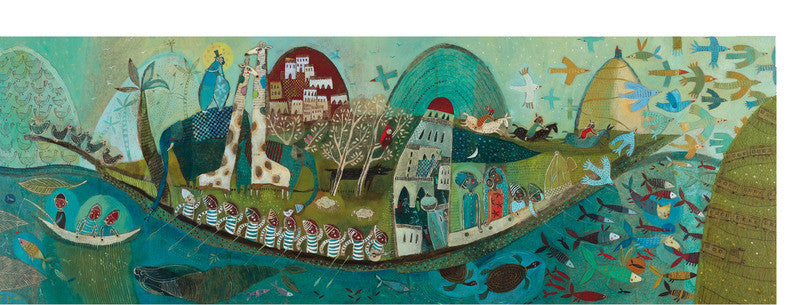 Djeco Puzzle - Poetic Boat 350pce - Earth Toys