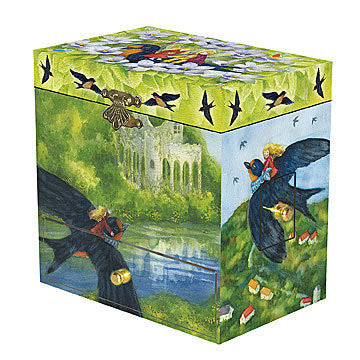 Thumbelina's Swallow Music Box - Earth Toys - 1