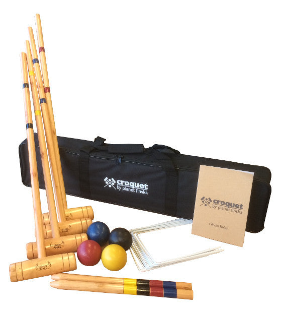 Family Croquet ( 4 Mallet ) - Earth Toys - 1