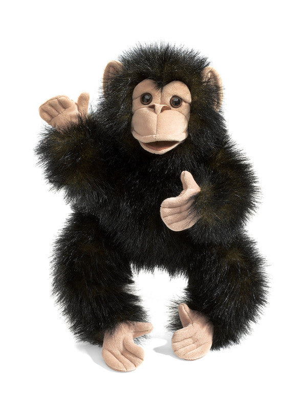 Baby Chimpanzee Puppet - Earth Toys - 1