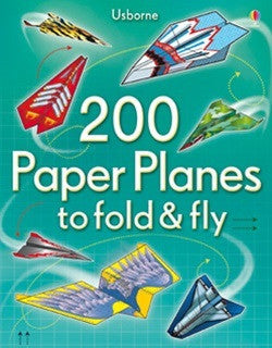 200 Paper Planes to Fold & Fly - Earth Toys
