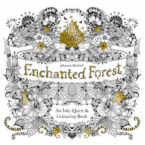 Enchanted Forest - An inky Quest Colour Book - Earth Toys - 1