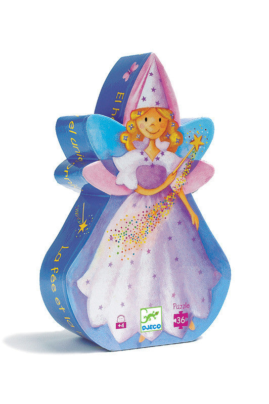 The Fairy & the Unicorn 36pc Puzzle - Earth Toys - 1