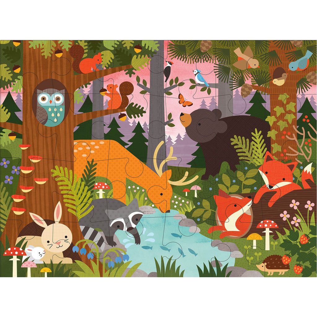 Enchanted Woodland Floor Puzzle - Earth Toys