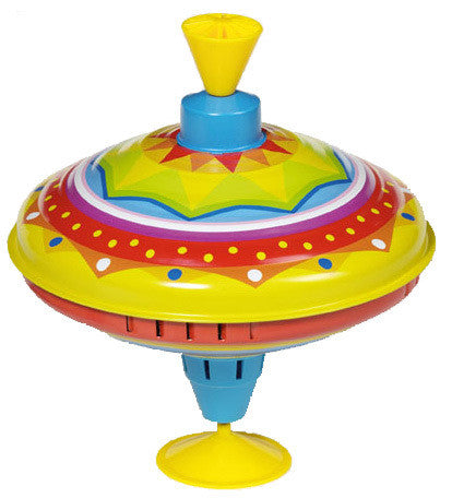 GOKI - Yellow Spinning Top - Earth Toys