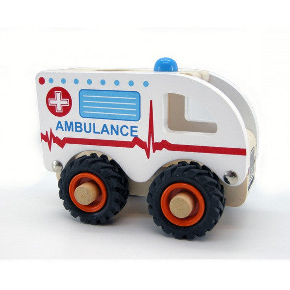 Wooden Ambulance - Earth Toys