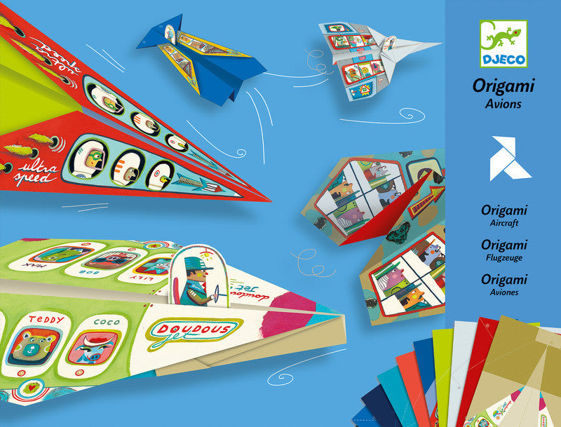 Origami Planes - Earth Toys - 1