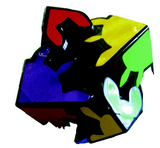 Gears Cube 2x2 (A3) - Earth Toys