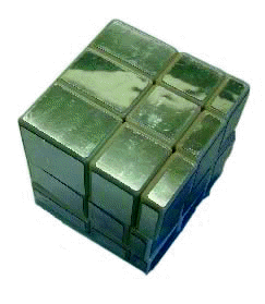 Magic cube - 3 x 3 Mirrored - Earth Toys
