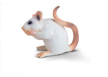 Shleich White Mouse - Earth Toys