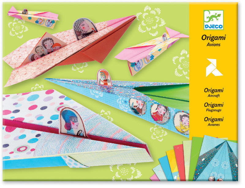 Pretty Paper Planes Origami - Earth Toys - 1