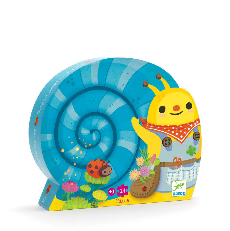 Snail Silhouette 24 pce by Djeco - Earth Toys - 1