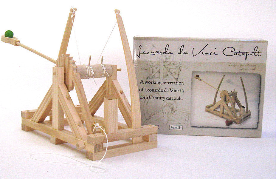 Medieval Catapult Wooden Kit - Earth Toys - 1