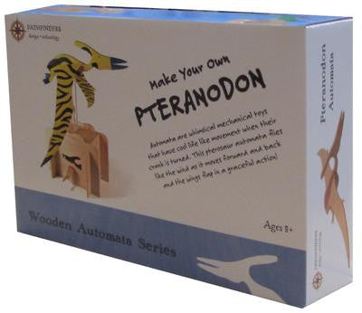 Automaton Pteranodon Wooden Kit - Earth Toys - 2