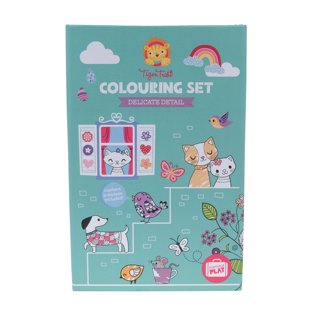Colouring Set - Delicate Detail - Earth Toys - 1