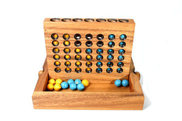 Wooden Connect 4 - Earth Toys