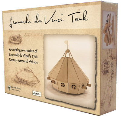 Da Vinci Tank Wooden Kit - Earth Toys - 1