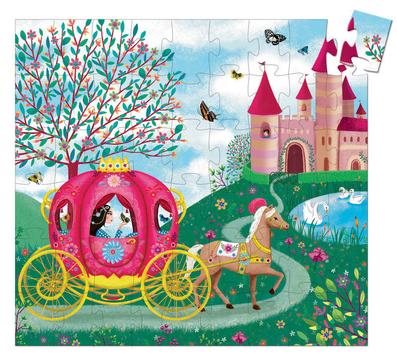 Elise's Carriage 54pc Puzzle - Earth Toys - 2