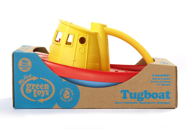 Green Toys 100% Recycled plastic - Tug Boat - Large - Earth Toys - 3