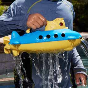 Green Toys - Submarine - Yellow Cabin - Earth Toys - 2