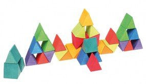 Grimm's small Octagon 32 Triangles - Earth Toys - 5