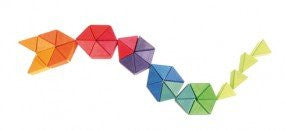 Grimm's small Octagon 32 Triangles - Earth Toys - 7