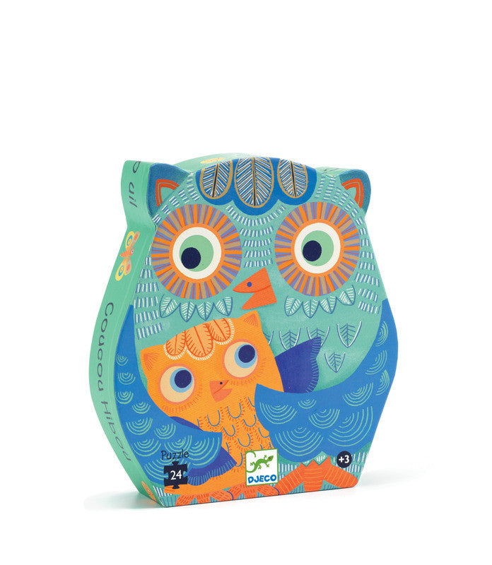 Djeco Hello Owl 24 pce - Earth Toys - 2