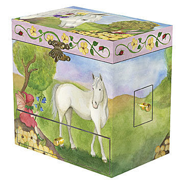 Horse Fairy music Box - Earth Toys - 2