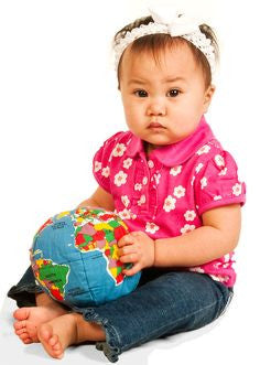 Hugg A Planet Rattle - Earth Toys - 1