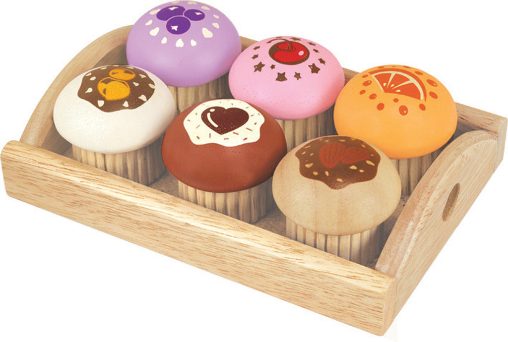 Wooden Muffin Set - Earth Toys
