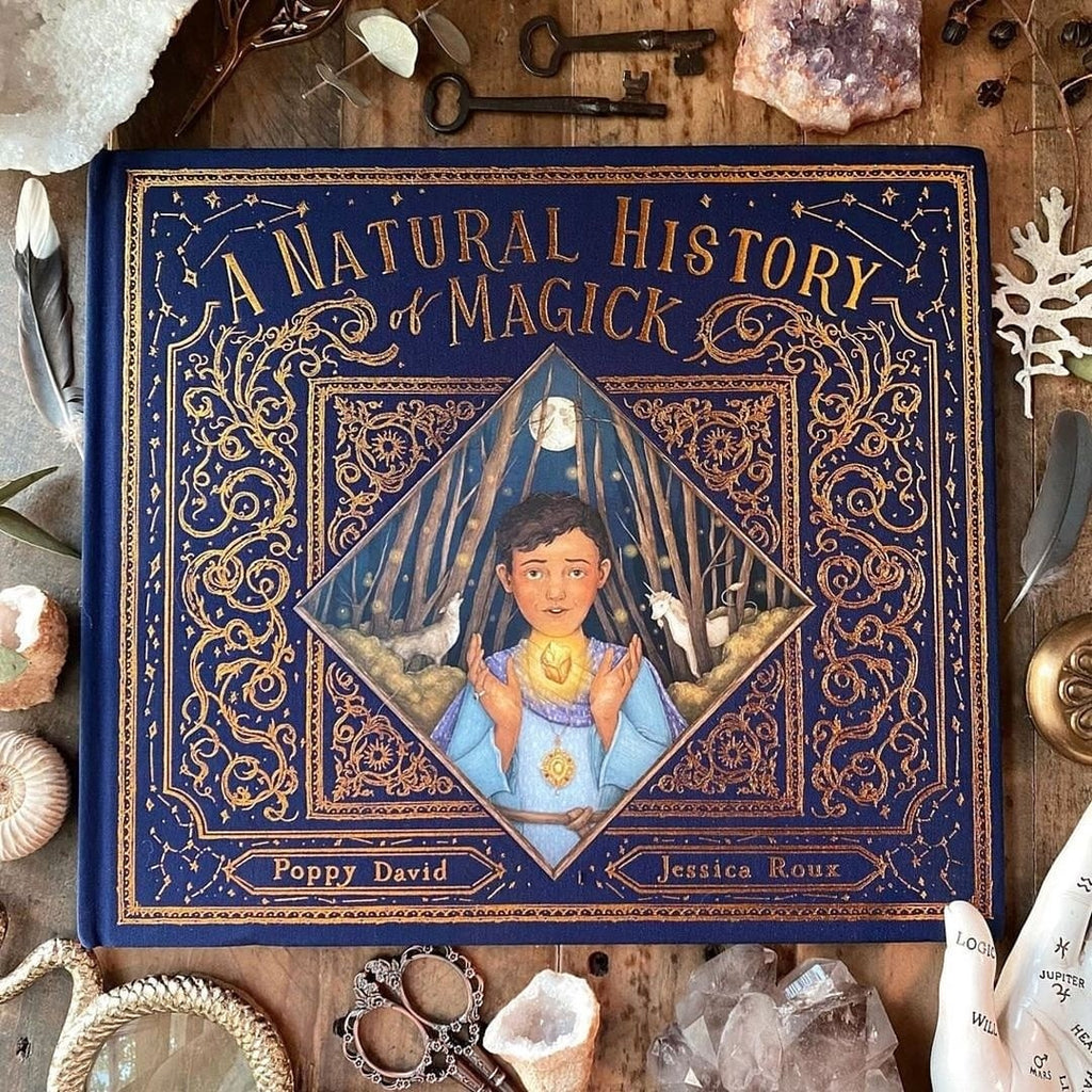 natural-history-magick-by-poppy-david-surrounded-by-crystals-shells-treasures