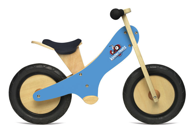 Kinderfeet Wooden Balance Bike - Earth Toys - 2