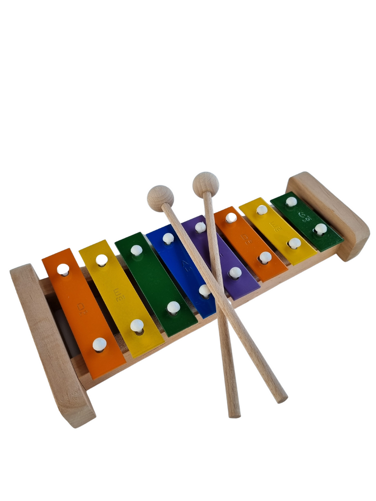 Xylophone - 8 Notes Kinderkram Glockenspiel - Earth Toys