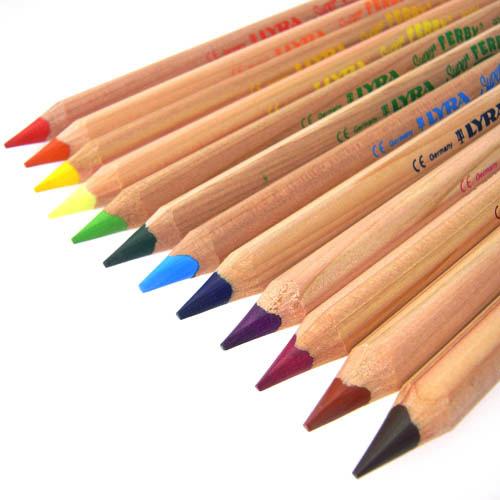 lyra super ferby waldorf pencils nature tones
