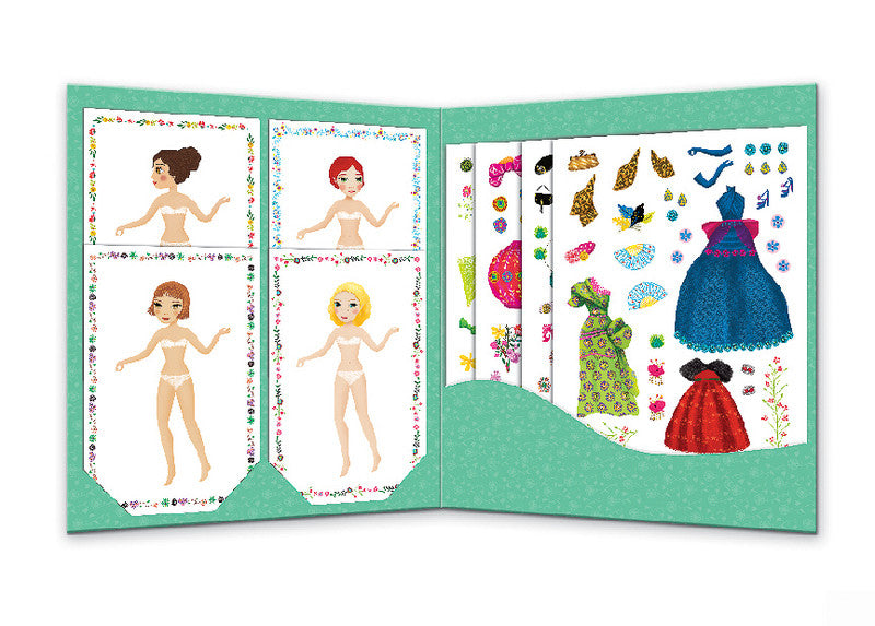 Massive Fashion Paper Dolls - Earth Toys - 2